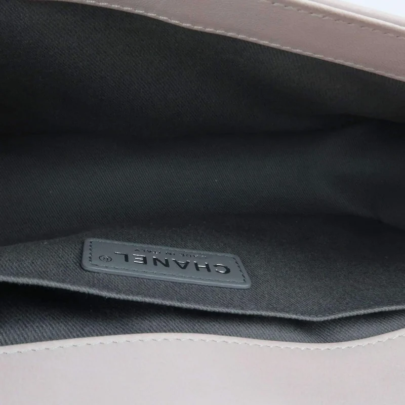 Chanel Lambskin Sting Ray Strap Medium Boy Bag