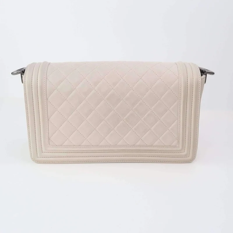 Chanel Lambskin Sting Ray Strap Medium Boy Bag