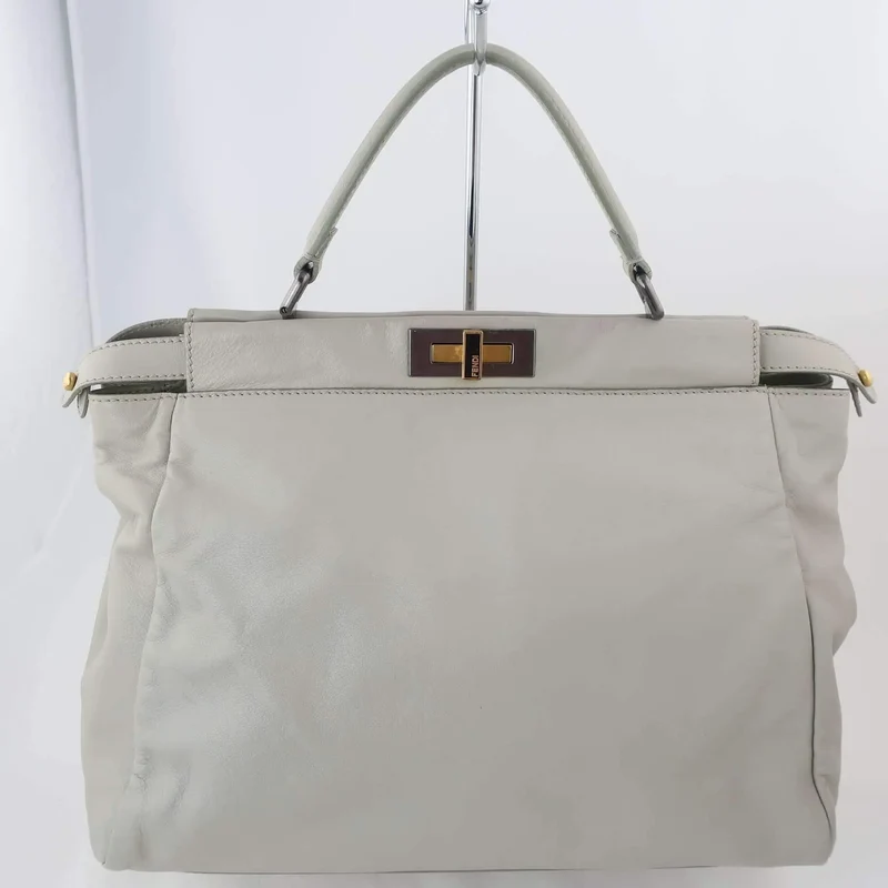 Fendi Peekaboo Grey Medium