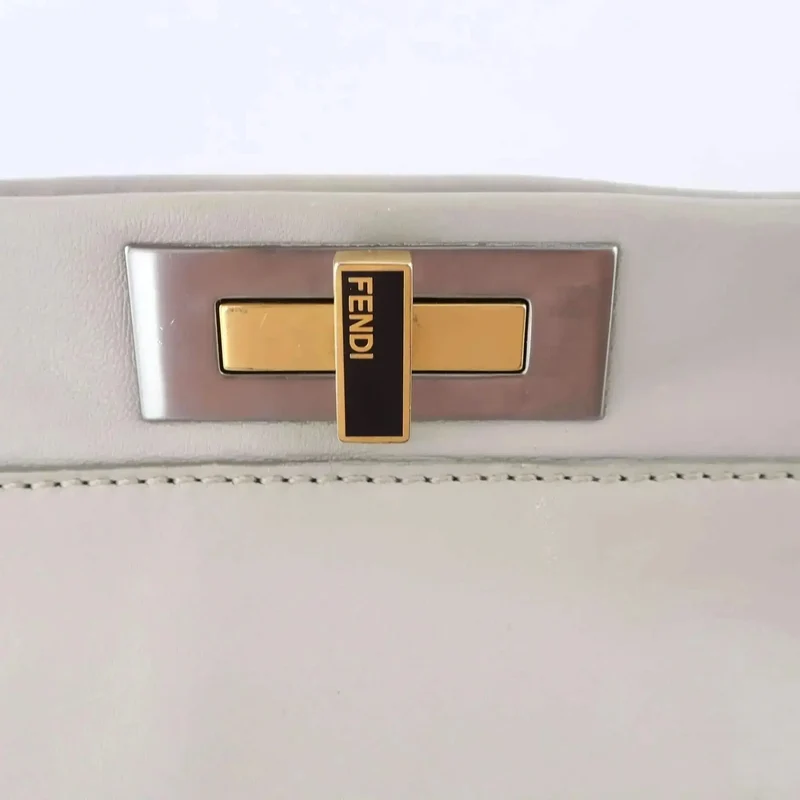 Fendi Peekaboo Grey Medium