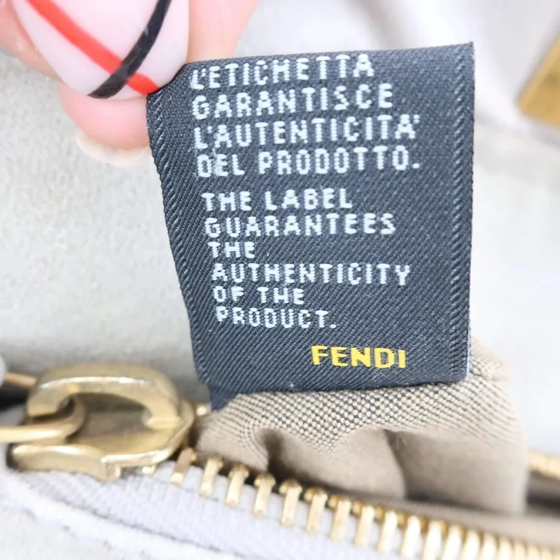 Fendi Peekaboo Grey Medium