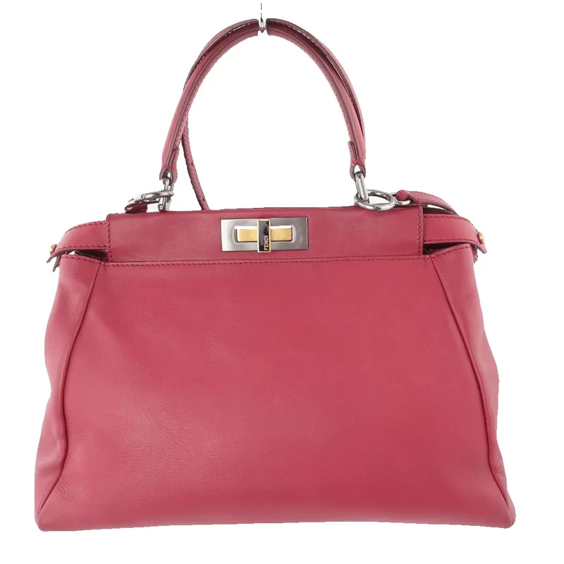 Fendi Peekaboo Calfskin Medium Bag