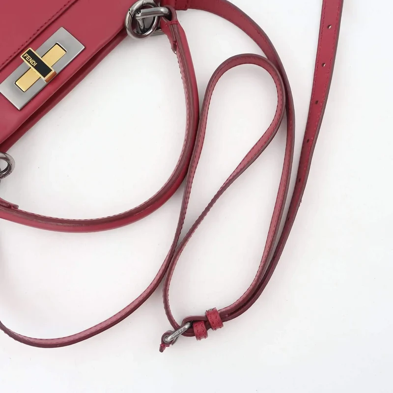 Fendi Peekaboo Calfskin Medium Bag