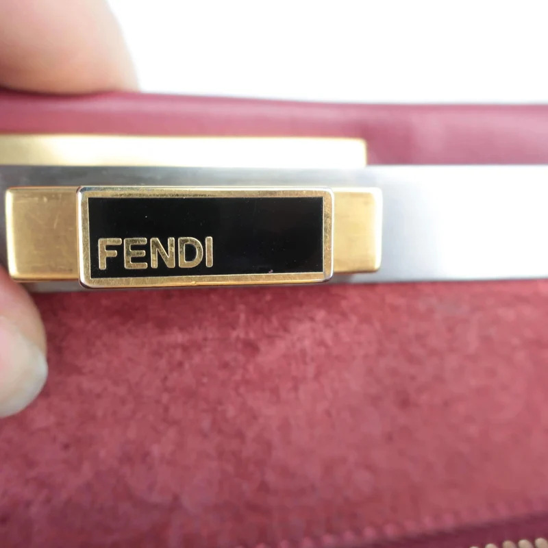 Fendi Peekaboo Calfskin Medium Bag