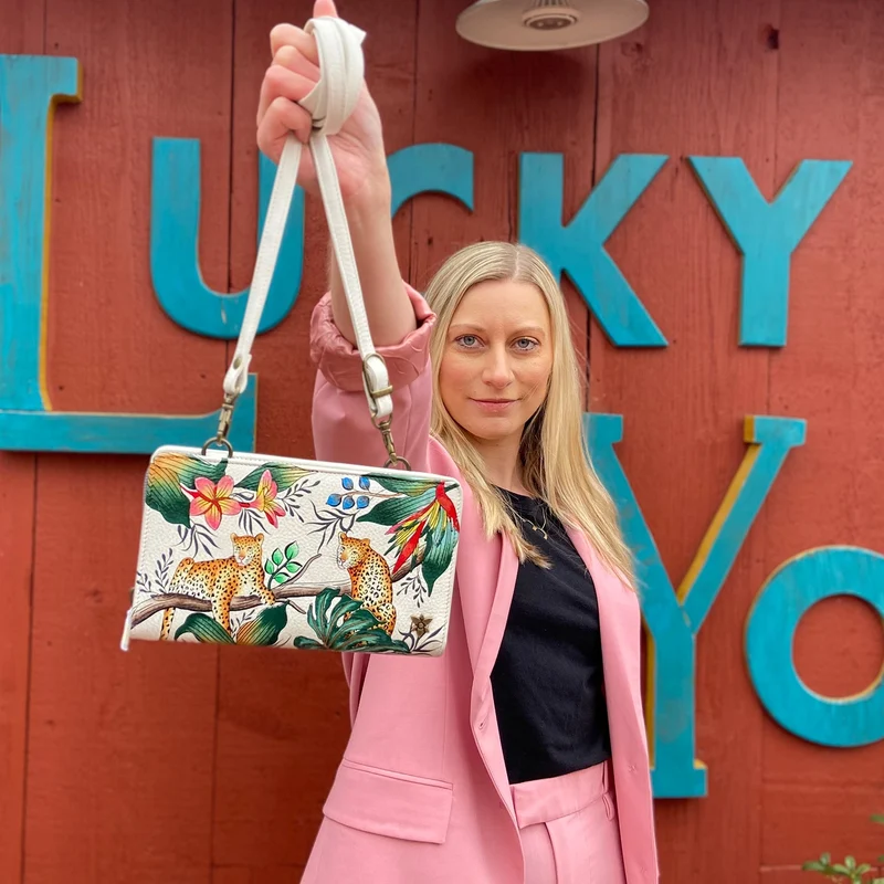 Organizer-Geldbörse Crossbody - 1149