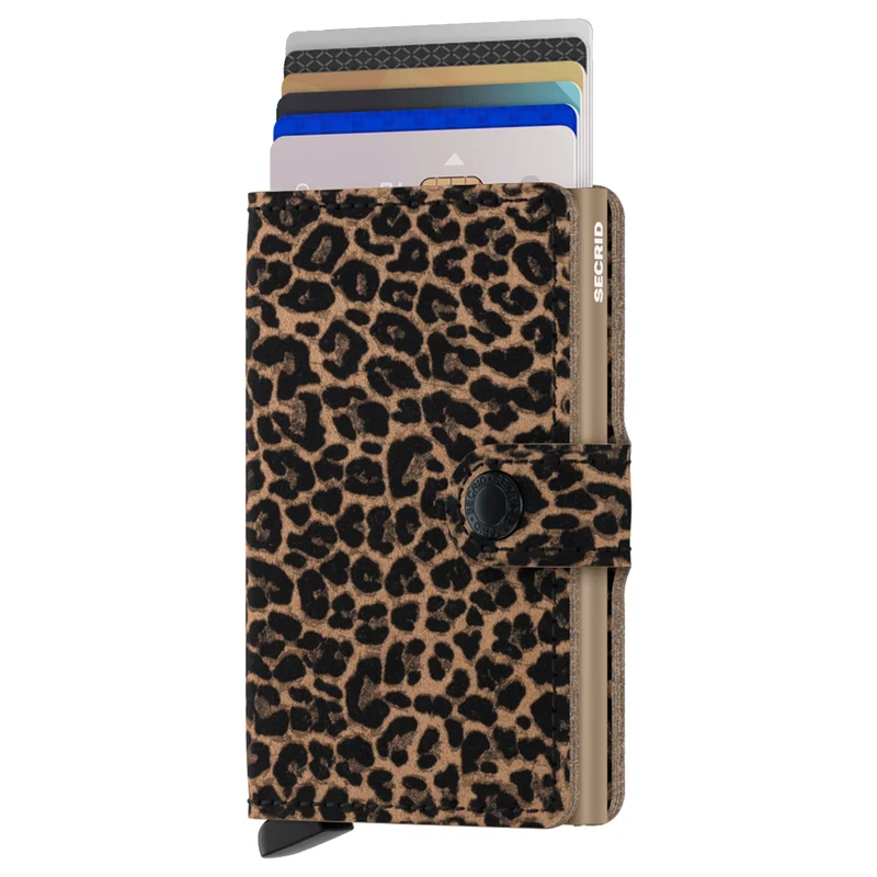 Secrid Miniwallet Leo - Geldbörse 6cc 10.2 cm RFID (beige)