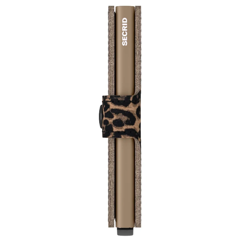 Secrid Miniwallet Leo - Geldbörse 6cc 10.2 cm RFID (beige)