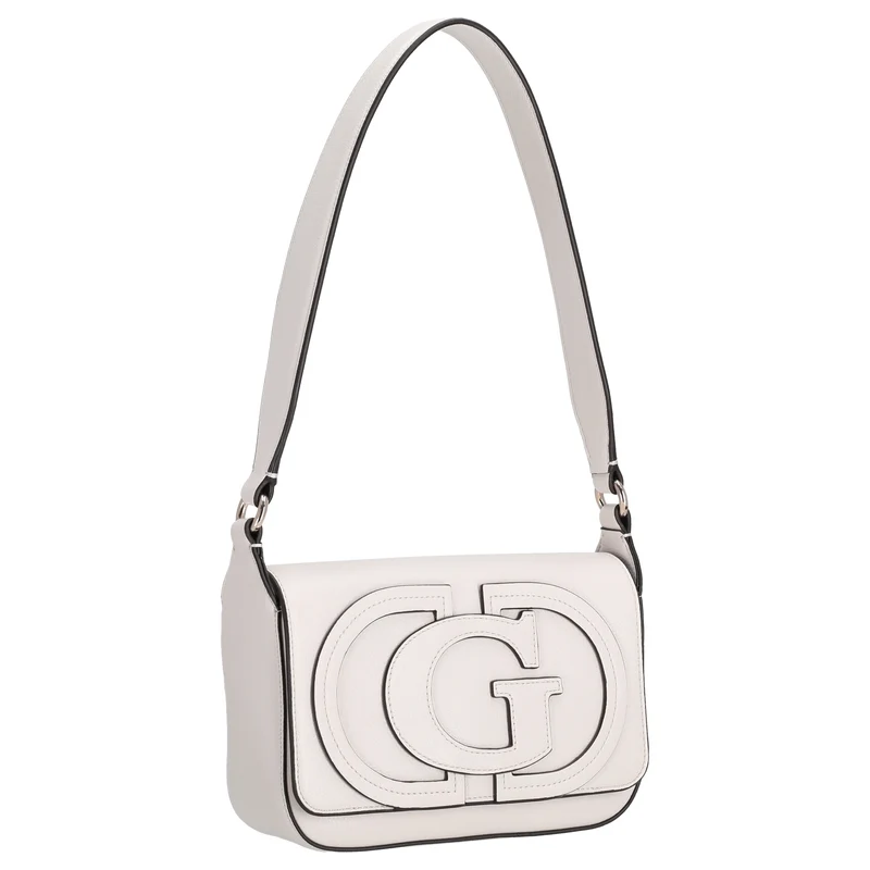 Guess Ruby Flap - Schultertasche 20 cm (off white)