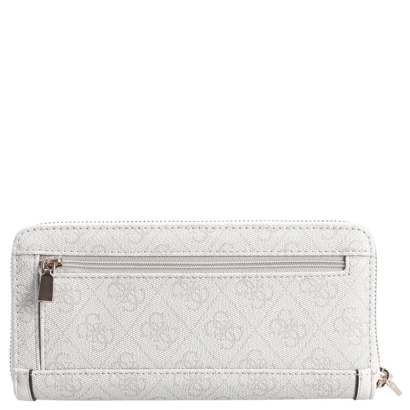 Guess Lindsey SLG Large Zip - Geldbörse 12cc 21 cm (bone logo)