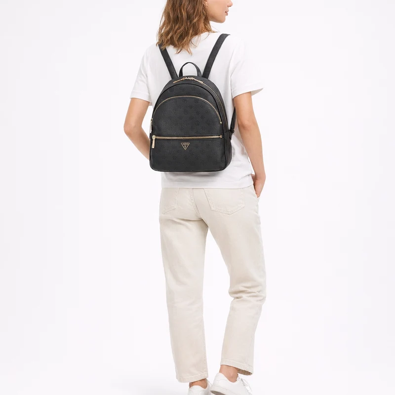 Guess Manhattan ll Backpack - Rucksack L 33 cm (black logo)