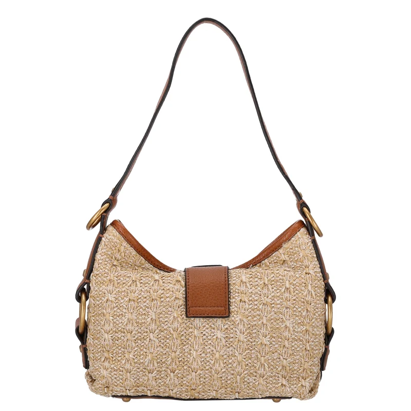 Guess Camden Mini - Schultertasche (natural/cognac)