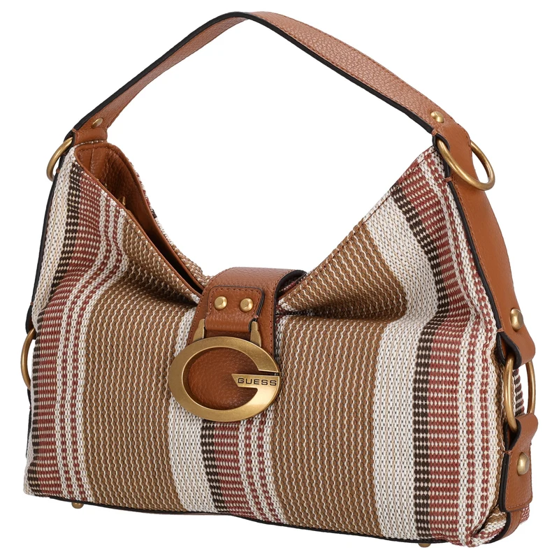 Guess Camden - Schultertasche 34.5 cm (cognac multi)