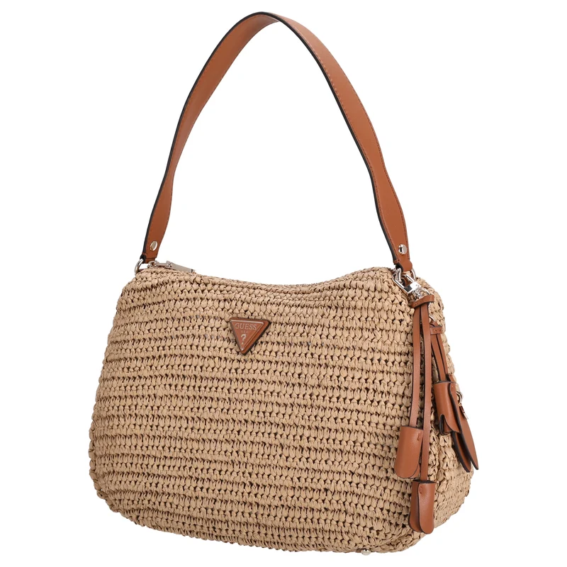 Guess Ofelia Hobo - Schultertasche 33 cm (natural/cognac)