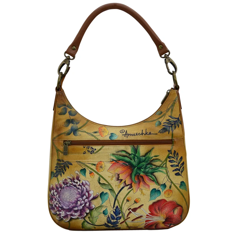 Umwandelbarer schmaler Hobo mit Crossbody-Gurt - 662
