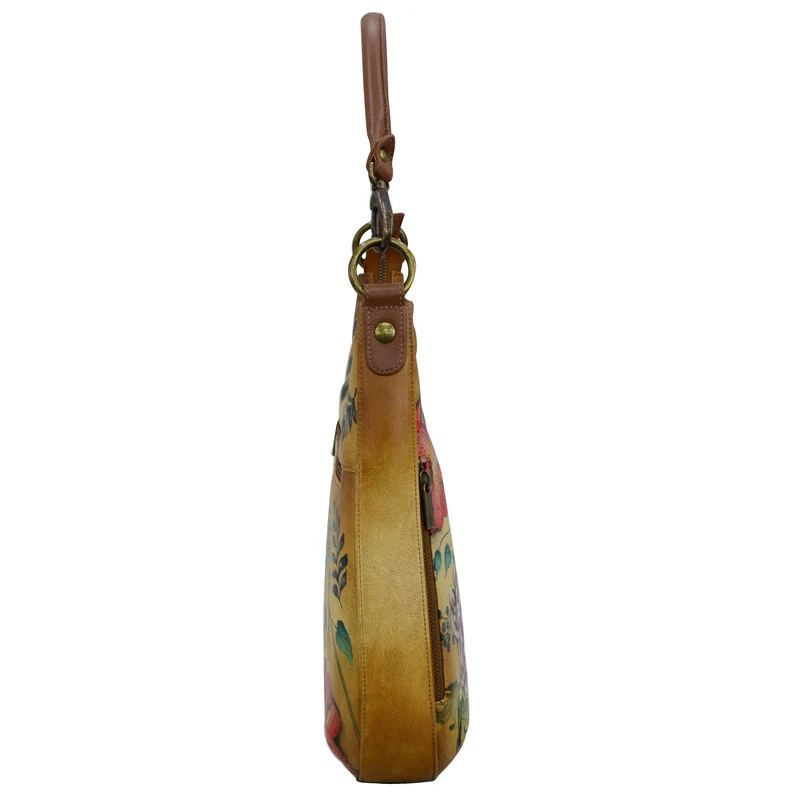 Umwandelbarer schmaler Hobo mit Crossbody-Gurt - 662