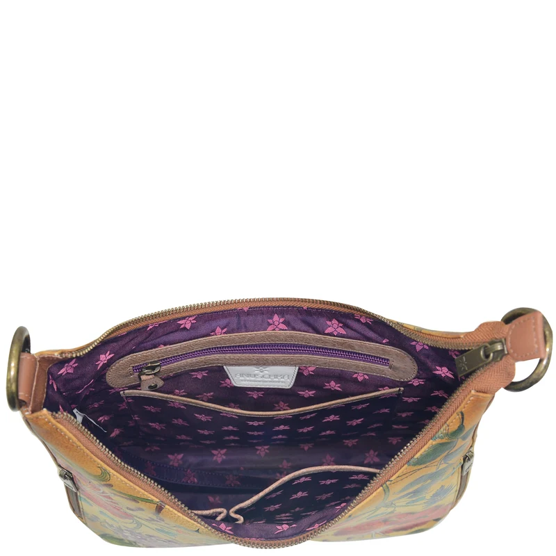 Umwandelbarer schmaler Hobo mit Crossbody-Gurt - 662