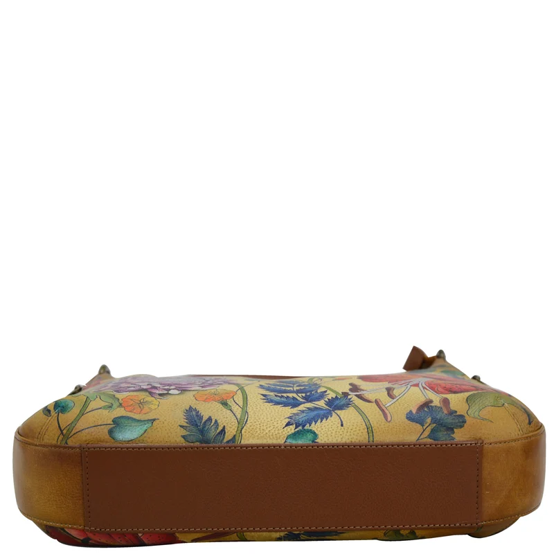 Umwandelbarer schmaler Hobo mit Crossbody-Gurt - 662