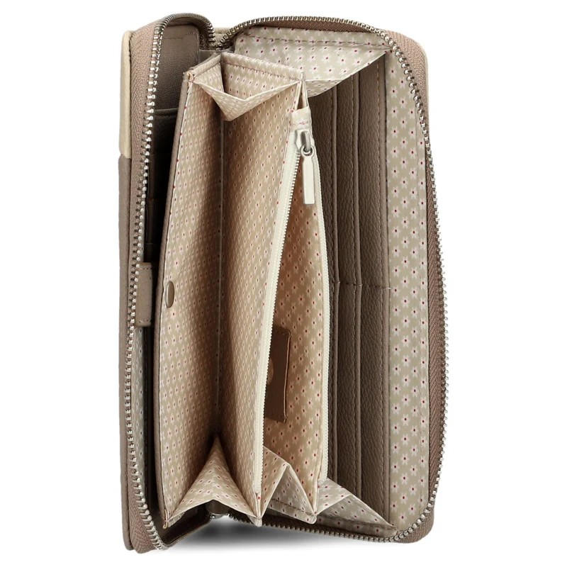 zwei Eva EV2 - Geldbörse 15cc 19 cm (nubuk-cappuccino)