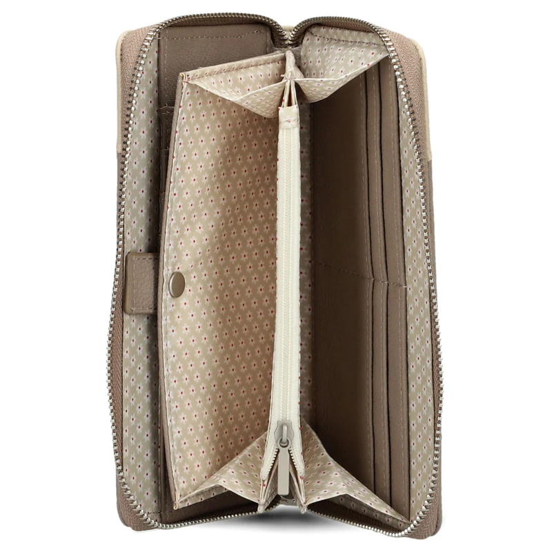 zwei Eva EV2 - Geldbörse 15cc 19 cm (nubuk-cappuccino)