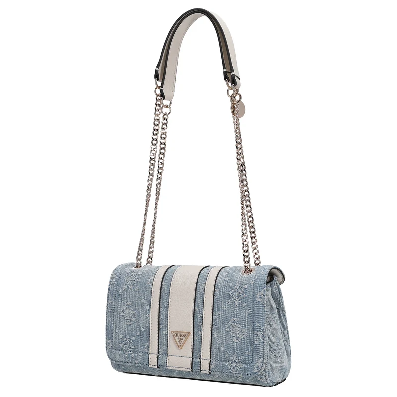 Guess Noelle II XBody Flap - Umhängetasche 24 cm (denim logo)