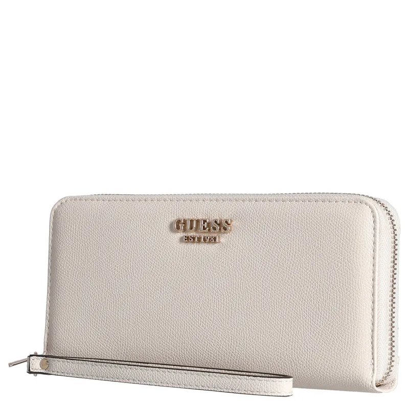 Guess Amorette SLG Large Zip - Geldbörse 12cc 21 cm (off white)