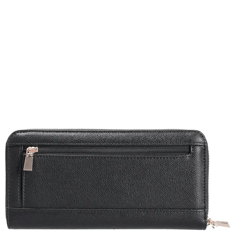 Guess Amorette SLG Large Zip - Geldbörse 12cc 21 cm (black)