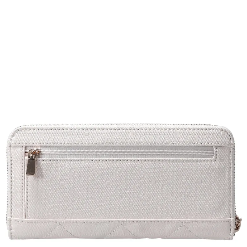 Guess Libby SLG Large - Geldbörse 12cc 21 cm (off white)