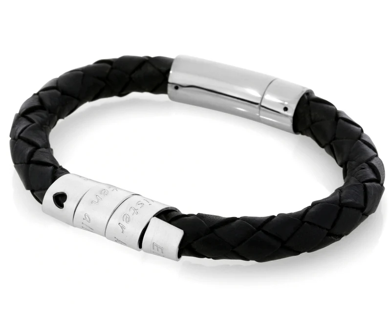 ARMBAND FÜR HERREN MÄNNERARMBAND MIT GRAVUR ROLLE HERRENARMBAND PERSONALISIERT