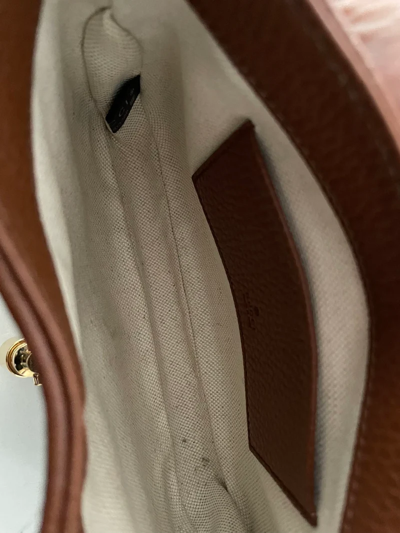 Gucci Denim Mini Jackie 1961 Hobo-Tasche aus Kalbsleder mit GG-Monogramm