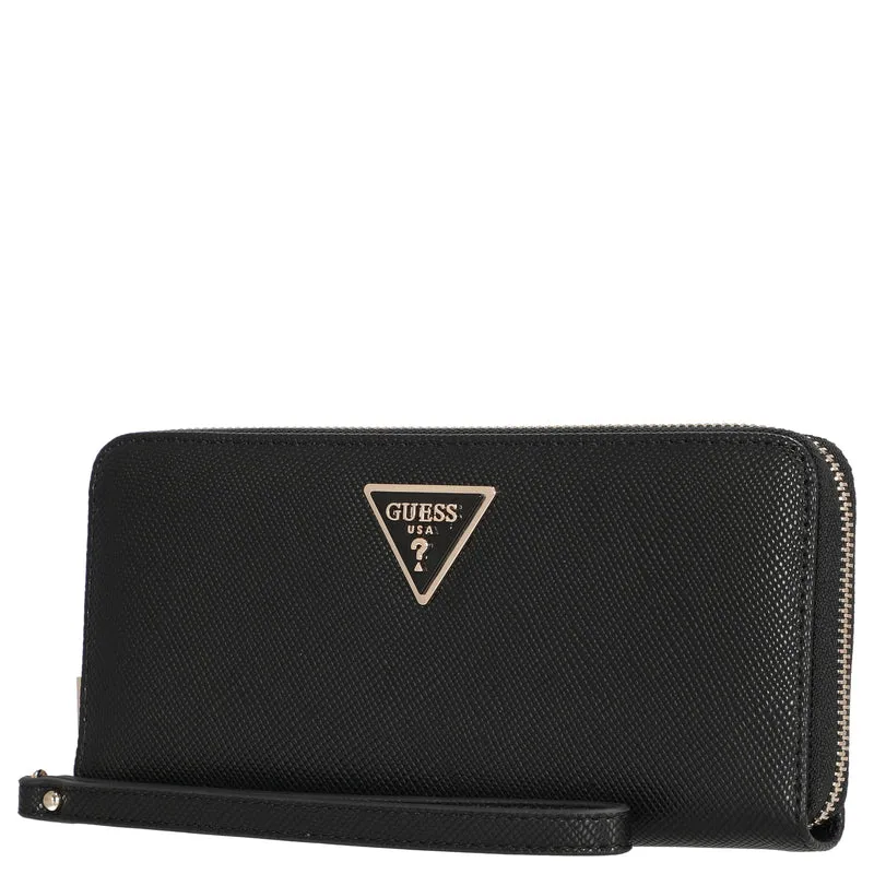 Guess Laurel II SLG Large Zip Around - Geldbörse 12cc 20 cm (black)