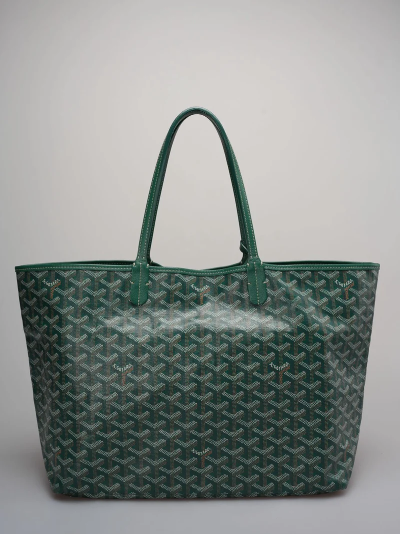 Goyard Saint Louis PM Grüne Schultertasche Grün