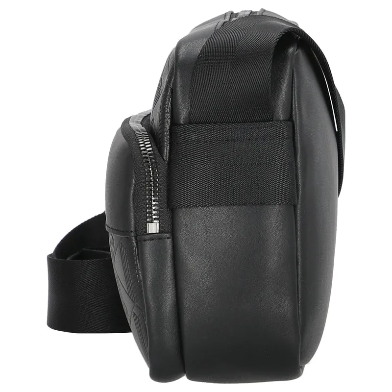 Lacoste Monogramm - Umhängetasche 24 cm (noir)