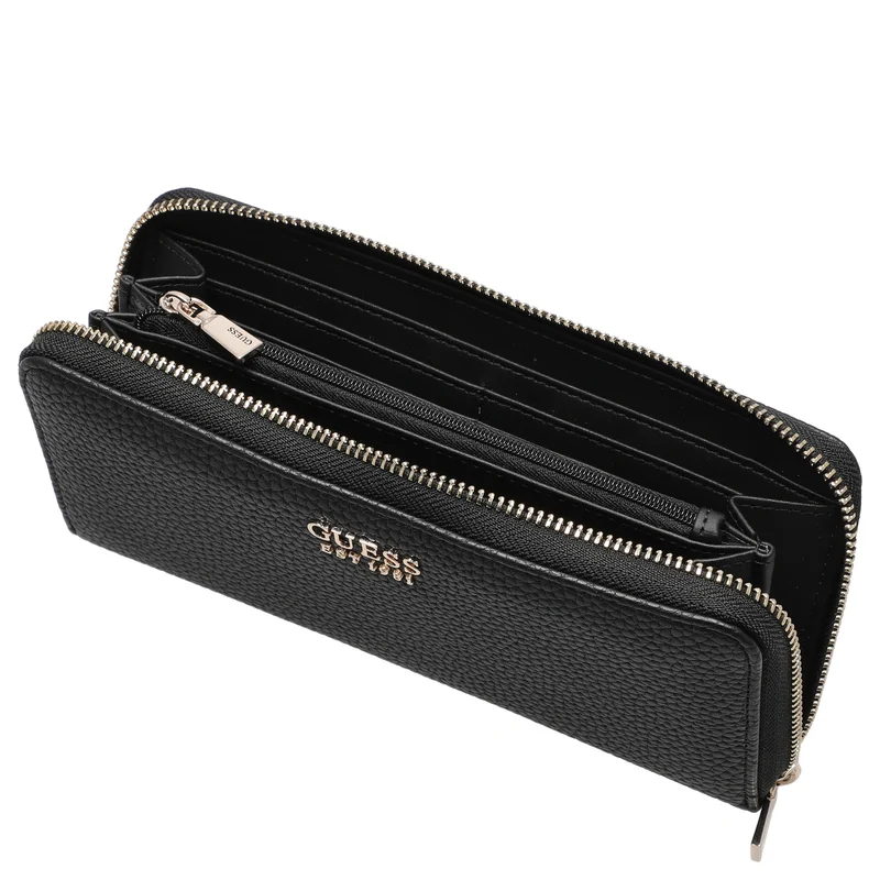 Guess Brenton SLG Large Zip Around - Geldbörse 12cc 20.5 cm (black)