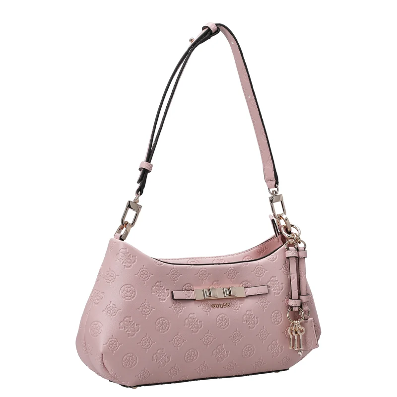 Guess Carmella - Schultertasche 30 cm (light pink logo)