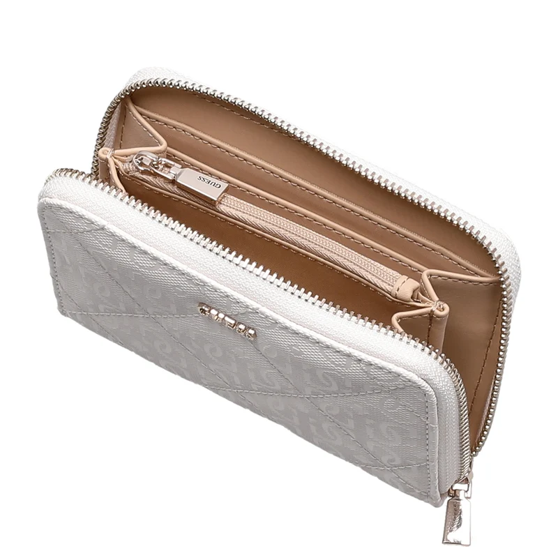 Guess Libby SLG Medium - Geldbörse 4cc 14 cm (off white)