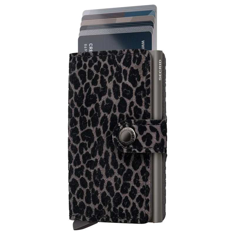 Secrid Miniwallet Leo - Geldbörse 6cc 10.2 cm RFID (grey)