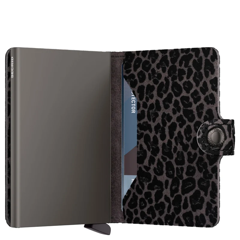 Secrid Miniwallet Leo - Geldbörse 6cc 10.2 cm RFID (grey)
