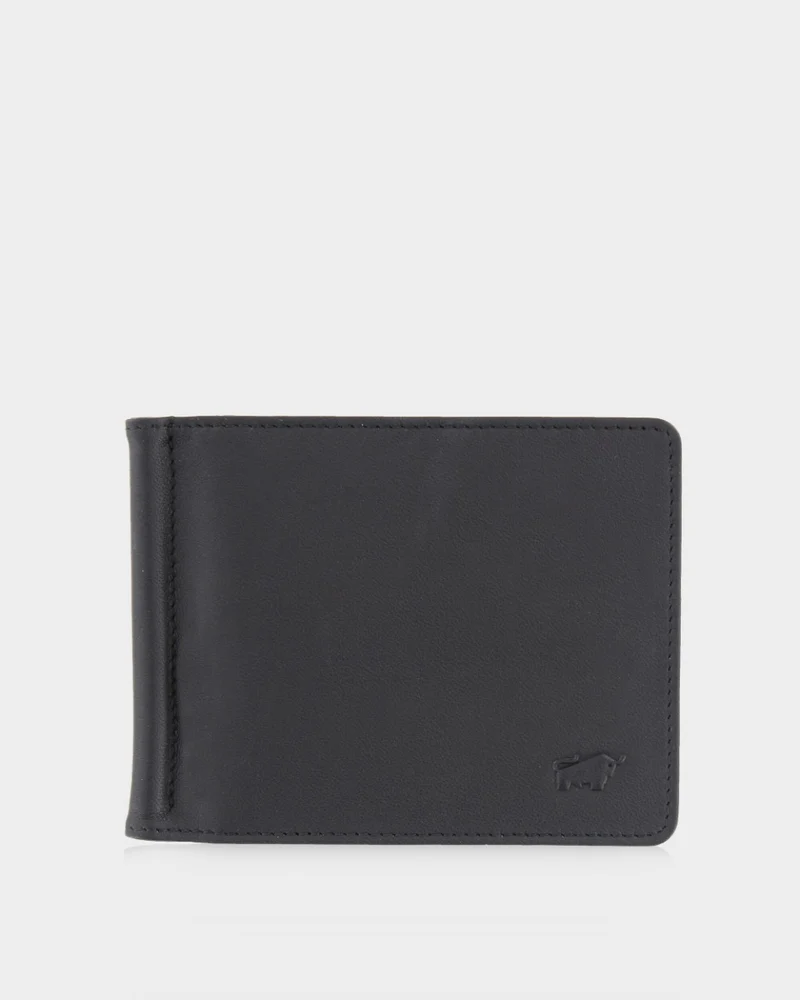 Braun Büffel Arizona 2.0 Dollarclip RFID 8CS Schwarz Geldbörse