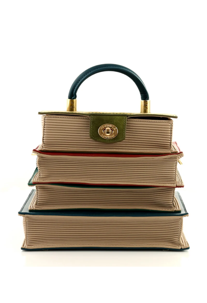 Vendula London Book Stack Bag Riemenhandtasche
