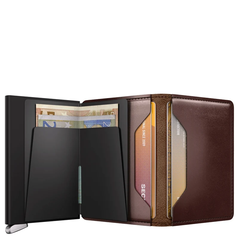 Secrid Dusk Slimwallet - Geldbörse 10.2 cm RFID (dark brown+)