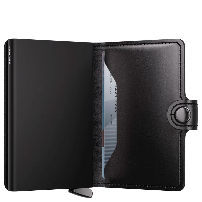 Secrid Dusk Miniwallet - Geldbörse 10.2 cm RFID (black+)