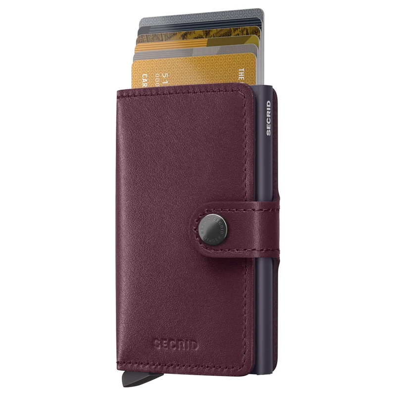 Secrid Original Miniwallet - Geldbörse RFID 6.5 cm (cranberry)