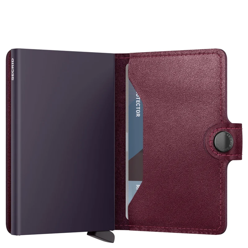 Secrid Original Miniwallet - Geldbörse RFID 6.5 cm (cranberry)