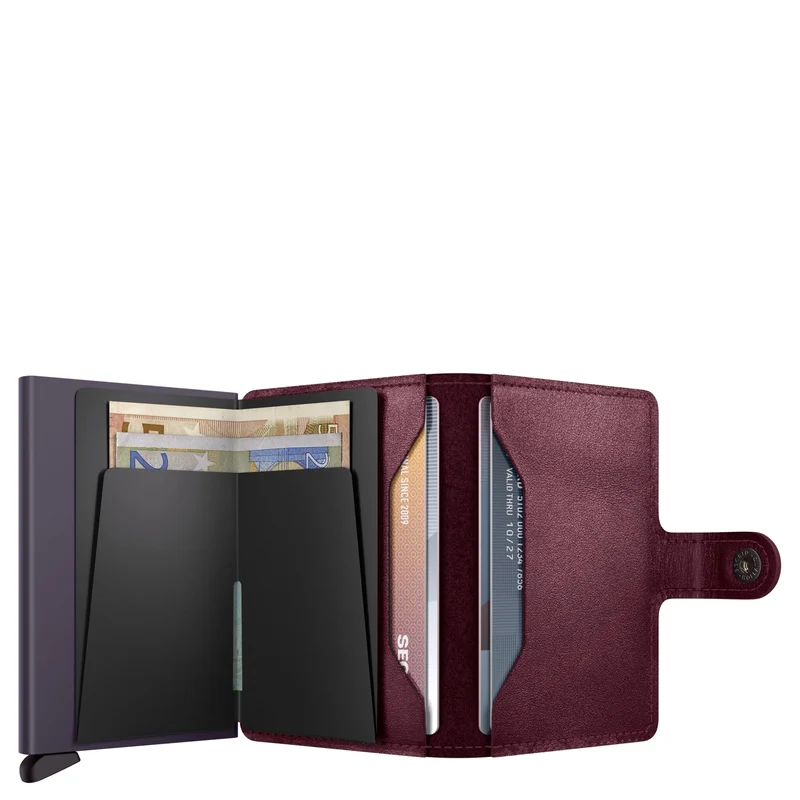 Secrid Original Miniwallet - Geldbörse RFID 6.5 cm (cranberry)