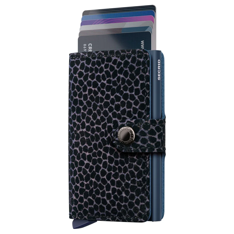Secrid Miniwallet Giraffina - Geldbörse 6cc 10.2 cm RFID (blue)