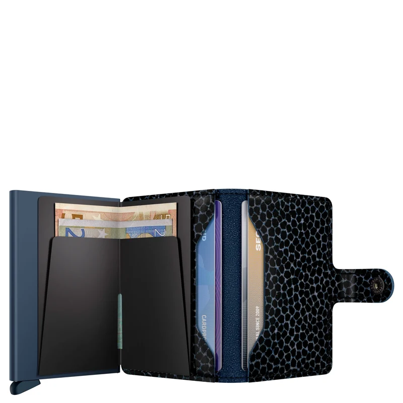 Secrid Miniwallet Giraffina - Geldbörse 6cc 10.2 cm RFID (blue)
