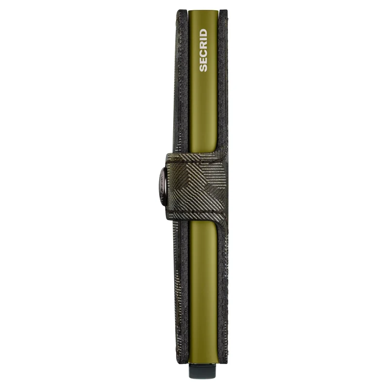 Secrid Jungle Miniwallet - Geldbörse RFID 6.5 cm (jungle moos)