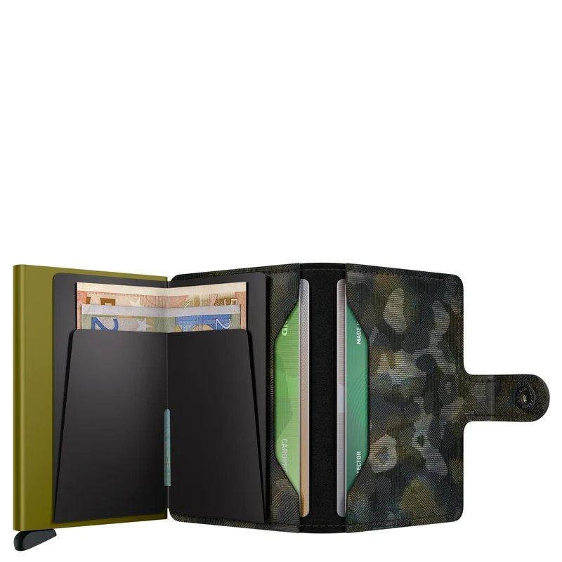 Secrid Jungle Miniwallet - Geldbörse RFID 6.5 cm (jungle moos)