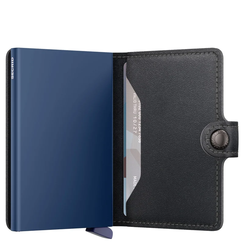 Secrid Original Miniwallet - Geldbörse RFID 6.5 cm (black-navy)