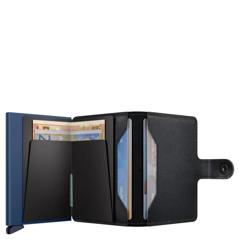 Secrid Original Miniwallet - Geldbörse RFID 6.5 cm (black-navy)